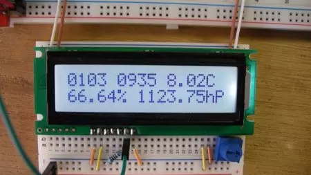 Raspberry Pi 気象情報をキャラクタLCDに表示 & CSVファイルへの書き出し