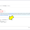 【JSON 構成:】に「“gtag_id”=測定 ID」の入力画面が表示される