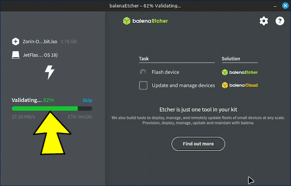 その後、確認が行われる